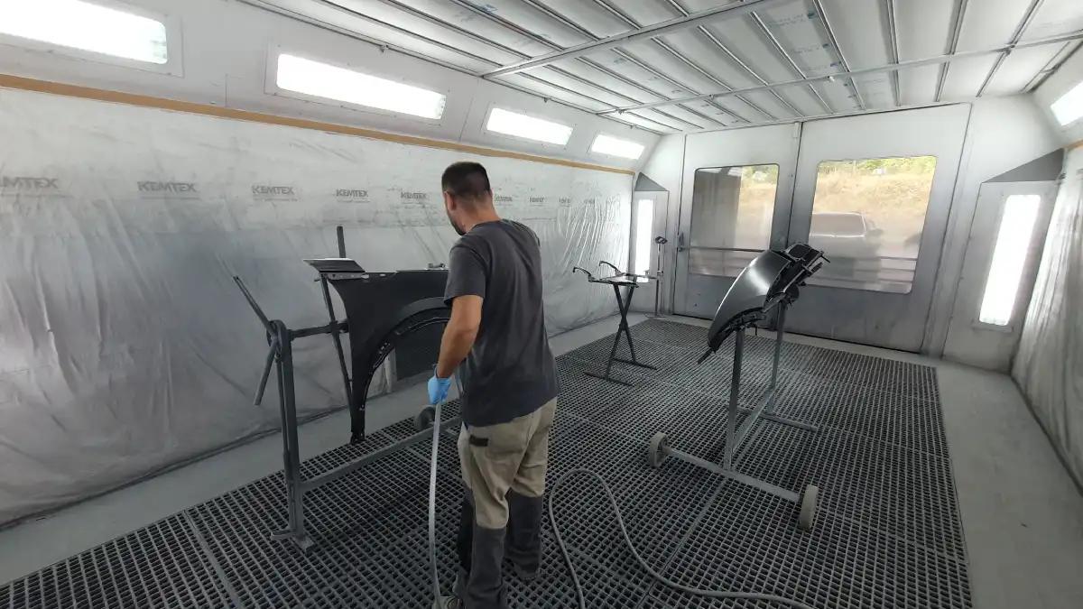 Carrosserie de grésy atelier peinture