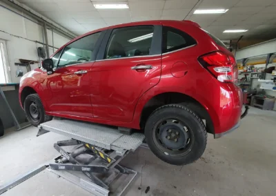 Carrosserie de grésy - Véhicule après réparation